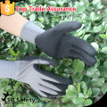 2014 New Product Foam latex coated gloves latex rubber liner